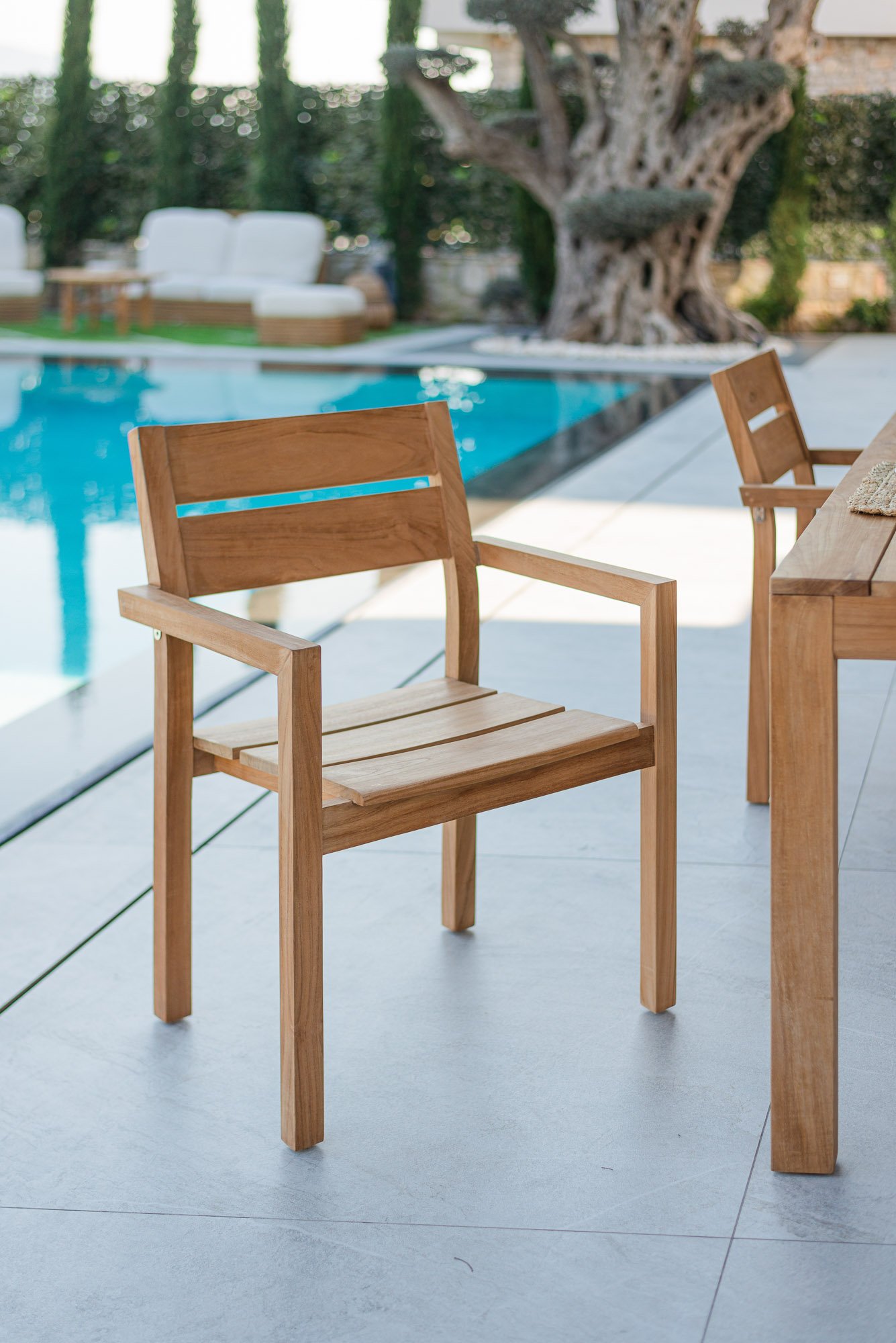 SABATU DINING TABLE & MARKO ARM CHAIR Thumbnail